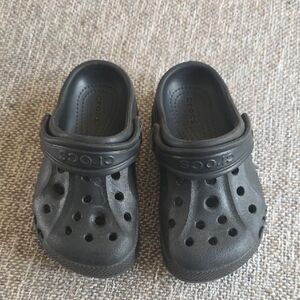 CROCS Kids Black Water Shoes